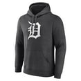 thumbnail image 2 of Men's Charcoal Detroit Tigers Monochrome Pullover Hoodie, 2 of 3