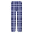 thumbnail image 2 of APEXFWDT Christmas Men's Flannel Pajama Sets, Soft Plaid PJS Long Sleeve Sleepwear 2 Piece Button Down Lounge Set for Men Set Loungewear S-3XL, 2 of 6