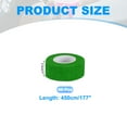 thumbnail image 2 of Uxcell Self Adhesive Bandage Wrap Elastic Self Adherent Self Breathable Wrap Tape for Sport Stretch Athletic Wrist Ankle Emerald Green 177" x 1", 2 of 7