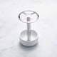 thumbnail image 4 of Soporte para cepillos de dientes de acero inoxidable | Organizador multiusos de 4 ranuras | Almacenamiento metálico moderno duradero, blanco, 12x7cm | Para baño, tocador, oficina, encimera, cocina, 4 of 8