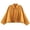 Yellow, variant on Tbopshirt Jacket for Women Lapel Collar Full Zip Soft Texture Jacket, Loose Drop Shoulder Long Sleeve Casual Outerwear With Side Pockets for Fall Winter