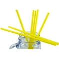 thumbnail image 4 of Plastic Smoothie Straws, BPA-Free, 10" x 0.28", 250 Count, Yellow, 4 of 4