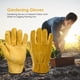 thumbnail image 2 of Guantes de jardinería Manopla de trabajo de seguridad a prueba de cortes para herramienta de plantación de excavación (L) JShteea Libre de BPA, 2 of 9