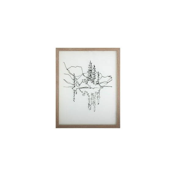 Yosemite Home Decor Blurred Lines II Wall Art