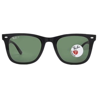Ray-Ban Mega Wayfarer RB0840S Sunglasses, Polished Black  display picture 2