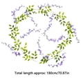 thumbnail image 3 of Enredaderas de Flores Artificiales, Decoración de Seda de 1,8 Metros, 4 Hebras de Glicina para Bodas, Impresionante Arreglo Floral Colgante para El Hogar, Ceremonias Al Aire Libre y Fondos de Fiesta., 3 of 7