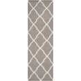 thumbnail image 3 of Safavieh Dhurries Dark Grey/Ivory Area Rug, 3 of 4