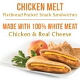 thumbnail image 3 of Sandwich Bros Chicken Melt, Frozen Pita Pocket Sandwiches, Frozen Meal, 6 Count, 15 oz (Frozen), 3 of 9
