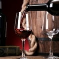 thumbnail image 4 of 300ml Port Wine Glasses Set Of 6 Crystal Port Glasses - Laser-Cut Rim Dishwasher-Safe Glassware Fine-Blown Crystal Dessert Wine Glasses, 4 of 10
