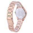 thumbnail image 3 of Westar Black Dial Rose Gold Tone Stainless Steel Quartz 40212 PPN 603 Women's Watch, 3 of 3