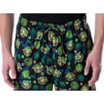 thumbnail image 4 of Nickelodeon Men's Teenage Mutant Ninja Turtles TMNT All-Over Character Theme Lounge Pajama Pants, 4 of 6