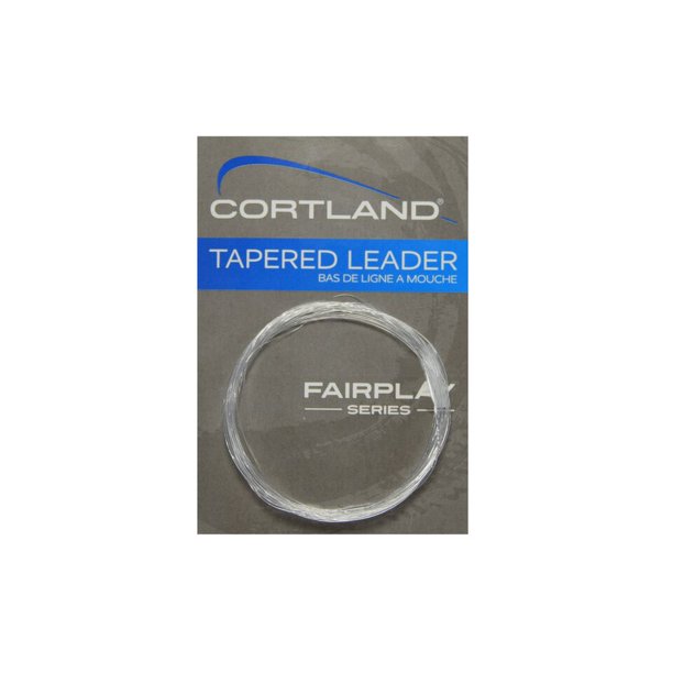 Cortland Line Co. Fairplay Fly Fishing Leaders, No Loop, 3X Size