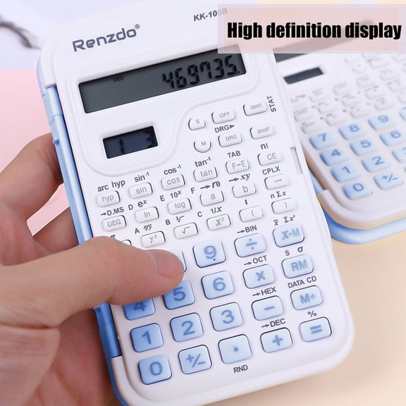 Color Flip Function Calculator Time Display For Primary And Secondary School Students Exam Special Mathematical Computer Small Mini Portable