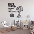 thumbnail image 3 of Don't Worry I've Got It Under Control Wreck It Ralph Quote Vinyl Wall Art Wall Sticker Wall Decal Decoration For Home Room Wall Boys Girls Room Playroom Wall Dcor Dcor Design Size (10x10 inch), 3 of 3
