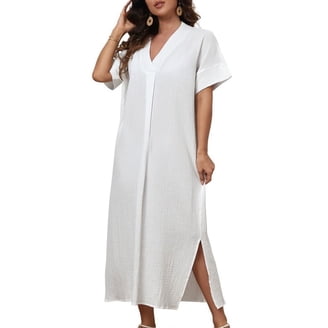 La Blanca Santorini Off-the-Shoulder Cover-Up Dress - ShopStyle