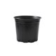 thumbnail image 4 of Maceta de un galón negra moldeada por soplado para vivero de flores Modelo práctico y sencillo de maceta para flores Maceta completa de un galón de altura baja, 4 of 4