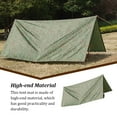 thumbnail image 4 of Greeniant Refugio de lona plegable de tela para tienda de campaña con patrón de camuflaje carpas Tipo 1, 4 of 6