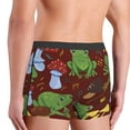 thumbnail image 5 of Haiem Frogs and Mushrooms Men's Boxer Briefs, Every Day Comfort Stretch Cotton Moisture-Wicking Underwear-XX-Large, 5 of 9