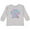 Athletic Heather, variant on Inktastic Yeah I'd Rather be with My Yaya in Pink Blue and Purple Boys or Girls Long Sleeve Toddler T-Shirt