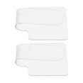 thumbnail image 2 of KAKOWELY 2pcs Transparent Acrylic Makeup Palettes Color Mixing Plates for Makeup Use3.23"X2.36"X1.18", 2 of 4