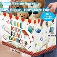 thumbnail image 4 of Cesta de almacenamiento Runtoo Cool para libros de lectura para niños, impermeable, 40 x 30 x 30 cm, 4 of 6