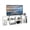 White, variant on 3 PCS Adjustable TV Stand Minimalist Entertainment Center for 43/ 55 /60/ 65 Inch TV Media Console Table ,White