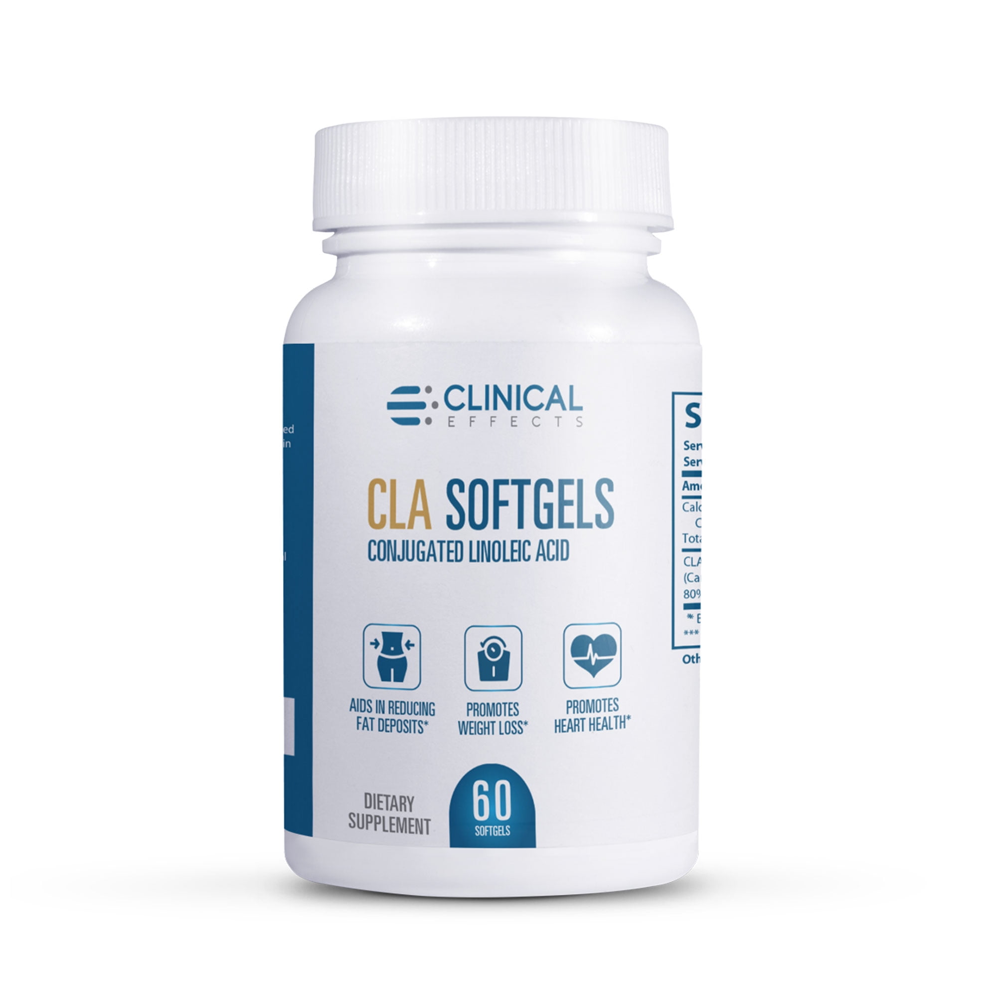 Clinical Effects CLA Softgels Healthy Fats from Safflower Oil to Help