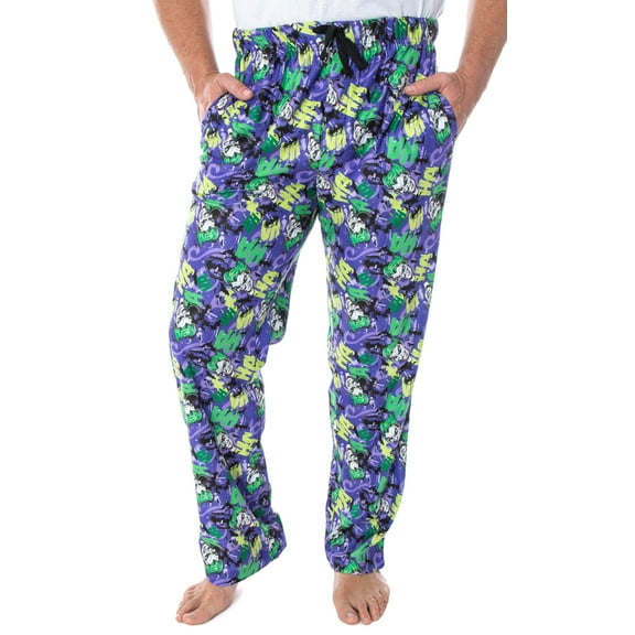 DC Comics Men's The Joker HA! HA! HA! Adult Sleep Lounge Pajama Pants