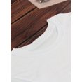 thumbnail image 3 of Stylish Leaf Graphic Casual Tee - Soft Round Neck, Short Sleeves, Versatile Sports Wear for Women - Perfect for Activewear, Outdoor, and Daily Life, 3 of 8