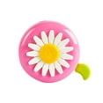 thumbnail image 1 of Bicycle Bell Alarming Bike Ring Flower Shape Decorative Bike Ring Bike Handlebar Bell, Pink and Green, 1 of 7