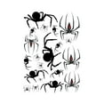 thumbnail image 1 of Halloween Static Cling Stickers Bat Design Pvc Material 14 X 10 Inches For Window Door And Glass Surface C, 1 of 3