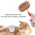 thumbnail image 4 of [Pet Hair Removal Artifact] Double Comb for Cats and Dogs Self Cleaning and Hair Removal Comb Stroking Cats' Hair is Integrated Easy Hair Removal without Hair Fly, 4 of 5