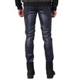 thumbnail image 2 of Men's Stretch Tight Faux Leather Pants, 2 of 4