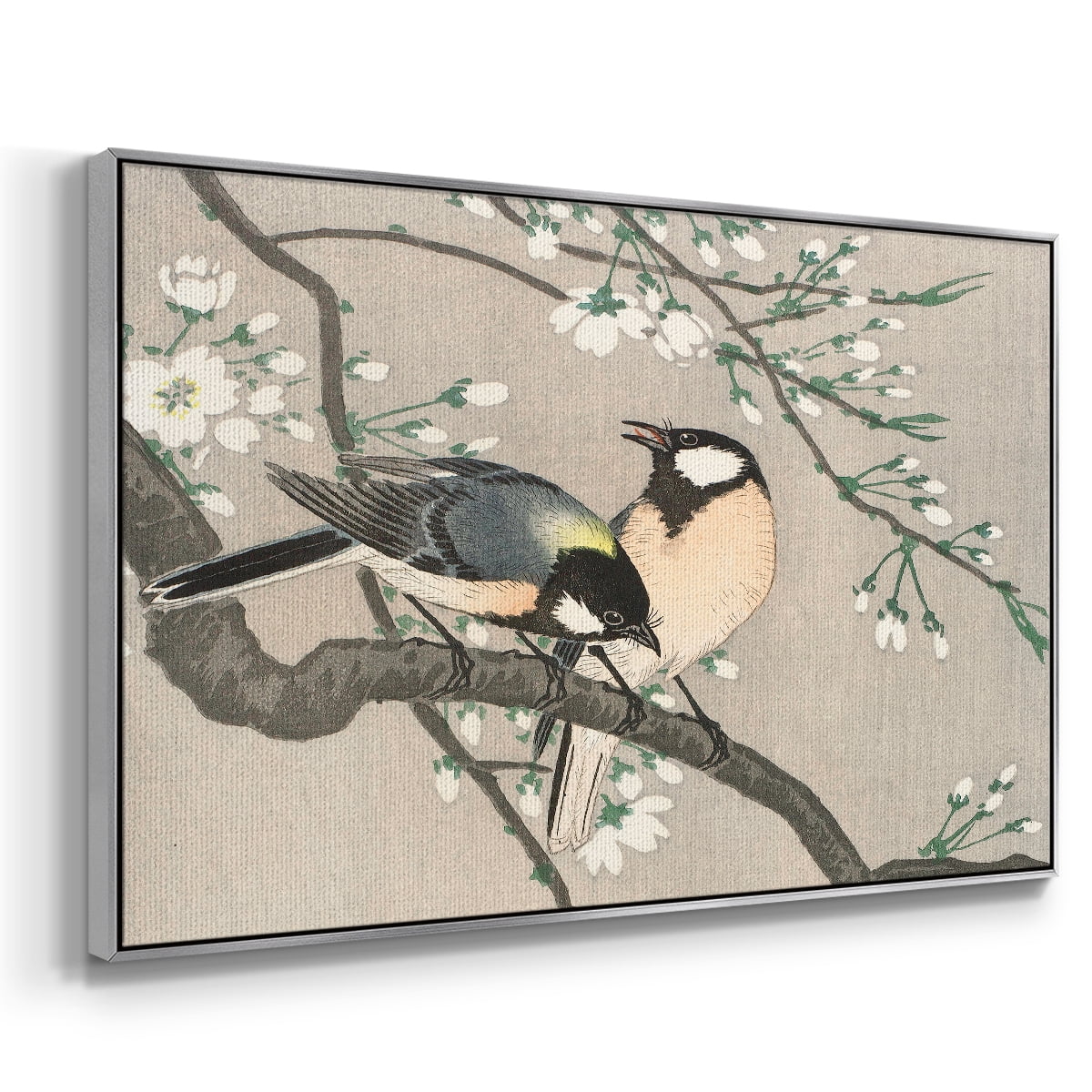 Vintage Landscape-CCXCVII By Wexford Home Framed in Silver Wood Gallery Wrapped Canvas 25 in. x 37 in.