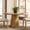 Oak Brown, variant on WAMPAT 43" Round Dining Table With Pedestal Base, Oak Brown