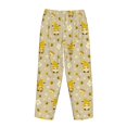 thumbnail image 5 of Haiem Cute Bee Gnome 2 Women's Pajama Pants Ultra Lightweight Pjs Bottoms Sleepwear Bottom Pants With Pocket Drawstring-Large, 5 of 7