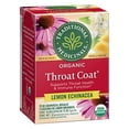 thumbnail image 1 of Té de equinácea Traditional Medicinals Throat Coat regaliz y cáscara de limón orgánico 32 g, 1 of 5