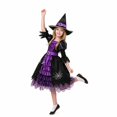 thumbnail image 2 of BOOMNY Halloween Girls Witch Dress Up Funny Hallowmas Party Outfits Sets Playful Stage Performance Clothes Set, 2 of 4