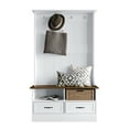 thumbnail image 5 of Castle Place Contemporary Hall Tree with Storage Cabinet, White, 5 of 7