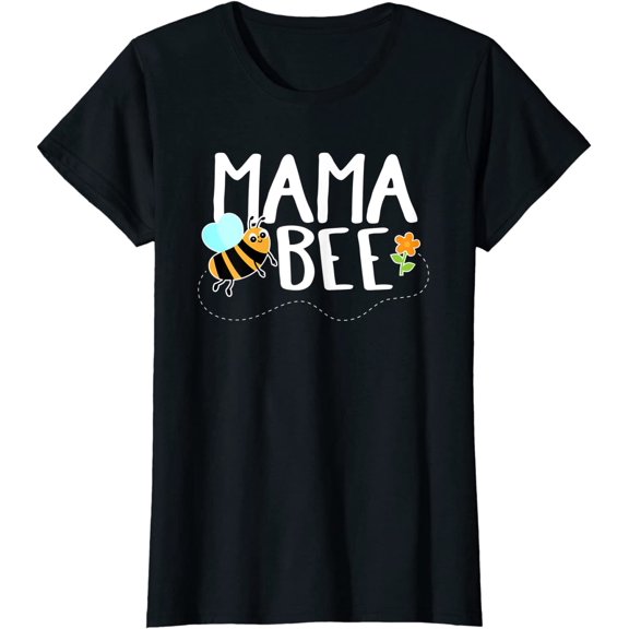 Mama Bee Flower Garden T-Shirt