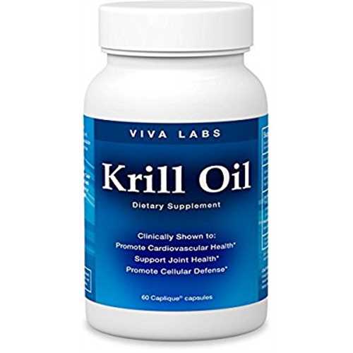 Viva Labs Krill Oil Highest Levels of Omega3s in the Industry