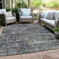 thumbnail image 4 of Dalyn Rugs Machine Washable Indoor/Outdoor Chantille Purple 10' x 14' Rug, 4 of 9