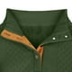 thumbnail image 4 of pstuiky camisa de manga larga para hombre, Suéter de hombre con botones, color liso, cuello alto, mangas largas y cuadrados pequeños Tops casuales para hombres s, 4 of 6