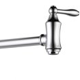 thumbnail image 2 of Delta Robinets Victoriens Double Remplisseur de Pot de Balançoire, Chrome 1177LF, 2 of 5