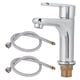 thumbnail image 1 of Grifo de acero inoxidable G1/2, grifo de agua fría y caliente, grifo de lavabo de cocina para baño, 1 of 8