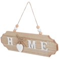 thumbnail image 3 of Wooden Home Word Door Sign Rustic Style Hanging Plaque For Front Door Farmhouse Style Wall Hanging Decoration Wooden Plaque, 3 of 3