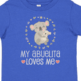 thumbnail image 4 of Inktastic My Abuelita Loves Me Girls Girls Toddler T-Shirt, 4 of 5