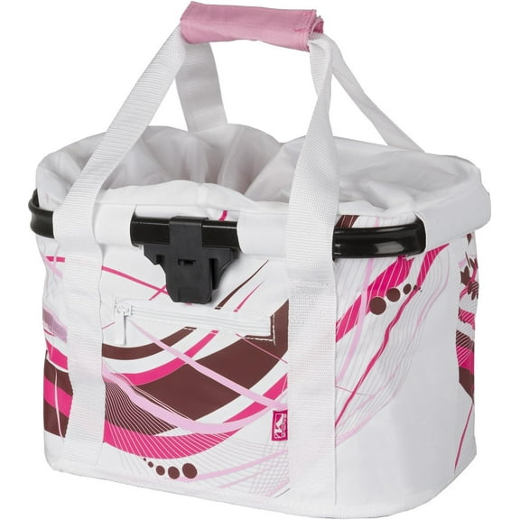 M-Wave Utrecht Folding White Handlebar Bag