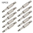 thumbnail image 1 of AIHOME 10 Pcs / 20 Pcs 1/4 Pouces 6.35MM Câble Audio Mono Mâle Prise Microphone Connecteur Prise, 1 of 3