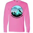 thumbnail image 3 of Inktastic Glacier National Park Montana Mountains Long Sleeve T-Shirt, 3 of 5